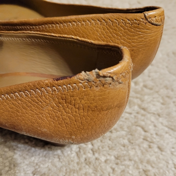 Tory Burch Leather Wedge Heels (FAIR CONDITION!) - Picture 8 of 12